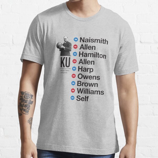 "History of KU Basketball Coaches" T-shirt for Sale by phoneticwear ...