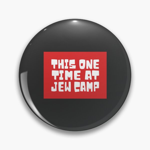 Item preview, This One Time At Jew Camp Parody Sticker designed and sold by MorahFish.