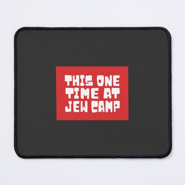 Item preview, This One Time At Jew Camp Parody Sticker designed and sold by MorahFish.