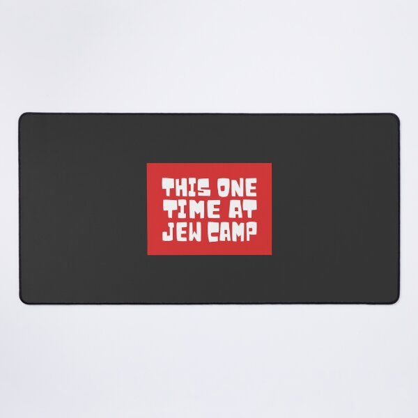 Item preview, This One Time At Jew Camp Parody Sticker designed and sold by MorahFish.