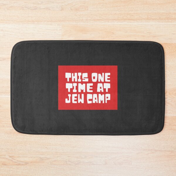 Item preview, This One Time At Jew Camp Parody Sticker designed and sold by MorahFish.