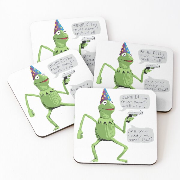 Item preview, Yer A Wizard Kermit -BEHOLD! Are You Ready To Meet God  designed and sold by somilzoberh.