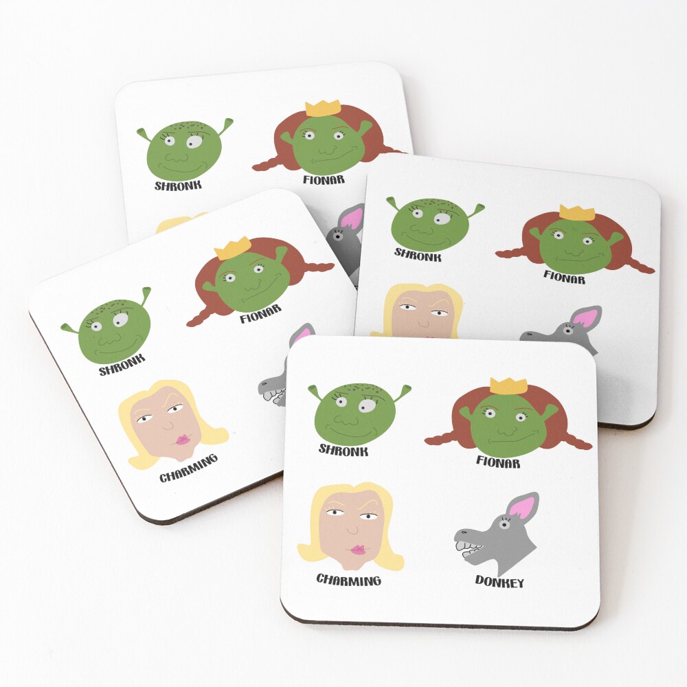 Item preview, Coasters (Set of 4) designed and sold by exploding-artca.