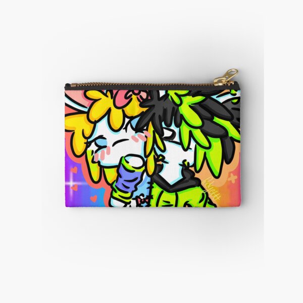 Item preview, Emo bunny with rainbow background designed and sold by fidgettbiscuit.