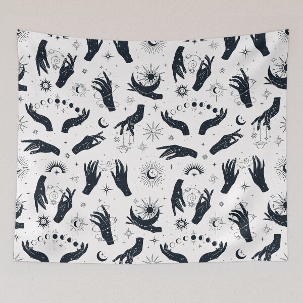 Item preview, Celestial Moon Pattern designed and sold by ZestyFruit.