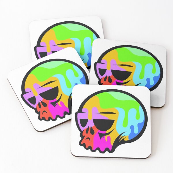 Item preview, Colourful skull ?  designed and sold by Shresart ✨.