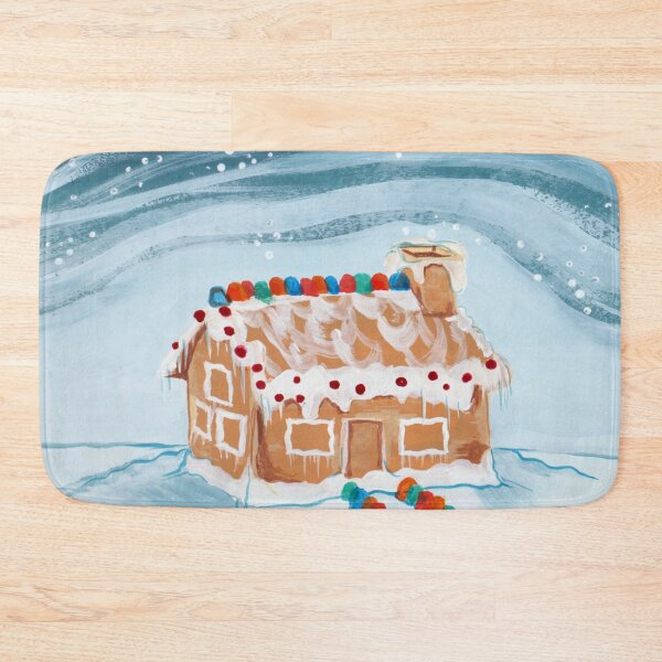 Item preview, Snowy Gingerbread House designed and sold by Amanda-Courtney.