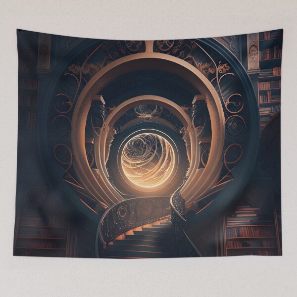 Item preview, The Book Gateway designed and sold by aiartdirection.