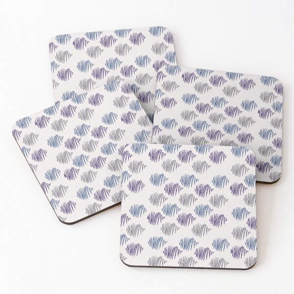 Item preview, Dark Purple Yellow Blue Tones Pattern designed and sold by awsomepatterns.