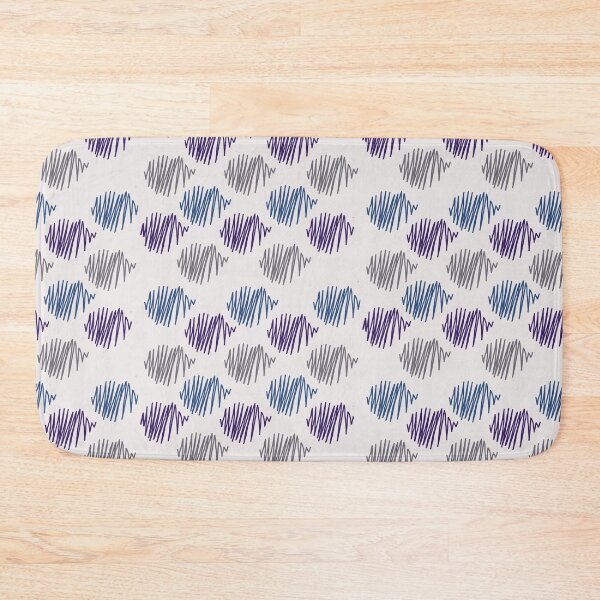 Artikelvorschau, Dark Purple Yellow Blue Tones Pattern entworfen und verkauft von awsomepatterns.