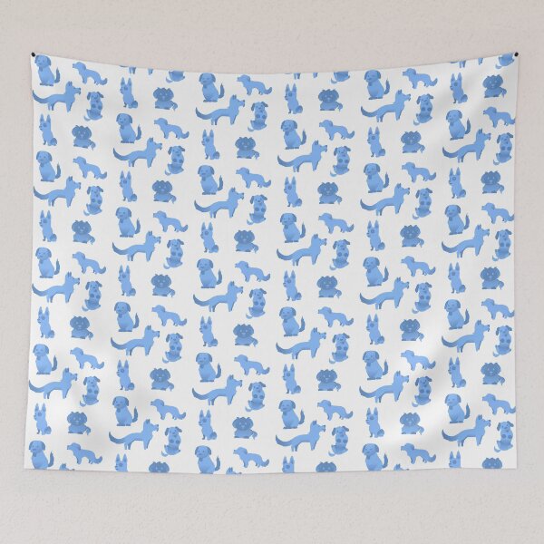 Item preview, Blue Doggos designed and sold by IamtheMint.