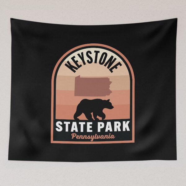 Item preview, Keystone State Park PA Bear designed and sold by HalpinDesign.