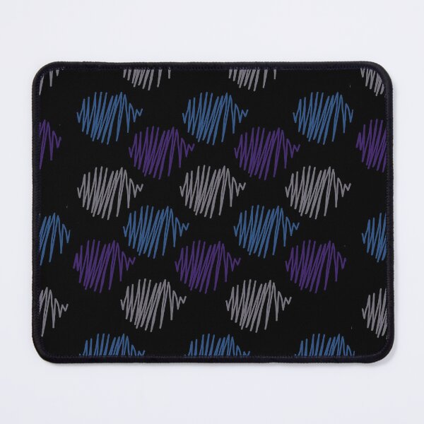Item preview, Dark Purple Yellow Blue Tones Pattern designed and sold by awsomepatterns.