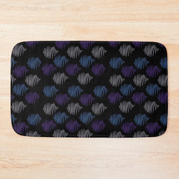 Item preview, Dark Purple Yellow Blue Tones Pattern designed and sold by awsomepatterns.