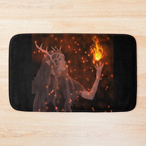 Item preview, Fire Druid Kiki  designed and sold by Art-and-Hijinks.