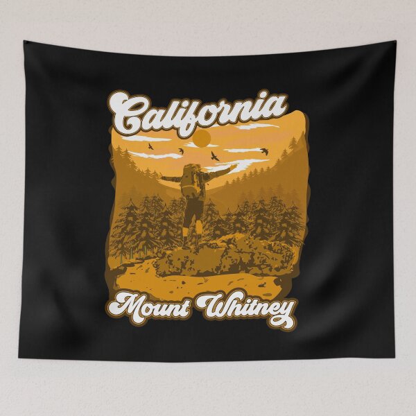 Item preview, Hiking Mount Whitney California designed and sold by HomeCoquette.