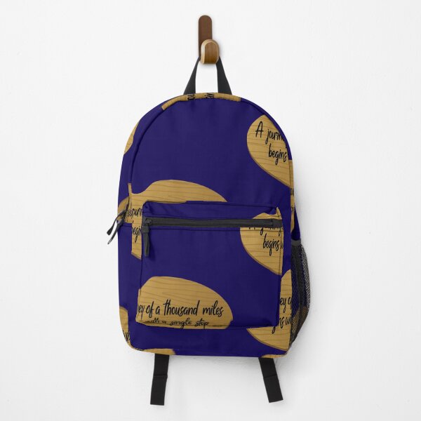 Item preview, A journey of a thousand miles begins with a single step, Motivational quotes, positive words and inspirational sayings for encouraging to do the best in your life. designed and sold by Quotesgallery.