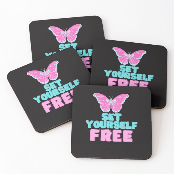 Item preview, SET YOURSELF FREE CUTE DESIGN designed and sold by motivationhood.
