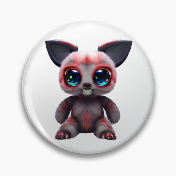 Item preview, Fluffy Fuzzball: Meet the Adorable Monster with Big Bright Eyes designed and sold by Beto Santos.