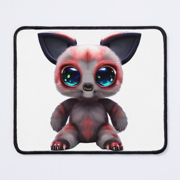Item preview, Fluffy Fuzzball: Meet the Adorable Monster with Big Bright Eyes designed and sold by Beto Santos.