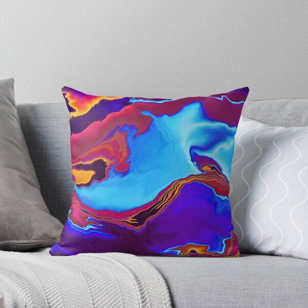 Item preview, Blue Red Orange Swirl designed and sold by designs-by-ann.
