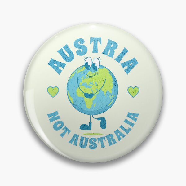 Item preview, Austria Not Australia Austria Is Not Australia Show Your Love for Austria with our Iconic Design designed and sold by CandyDroidMerch.