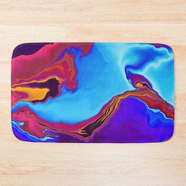 Artikelvorschau, Blauer roter orange Strudel entworfen und verkauft von designs-by-ann.
