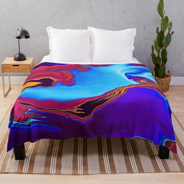 Item preview, Blue Red Orange Swirl designed and sold by designs-by-ann.