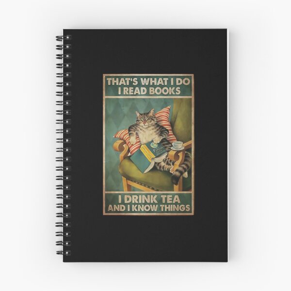 Item preview, read books drink tea know things designed and sold by Handrixx.