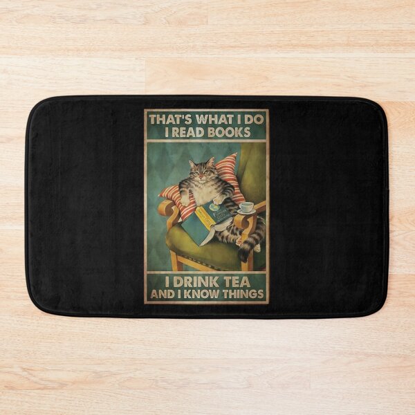 Item preview, read books drink tea know things designed and sold by Handrixx.