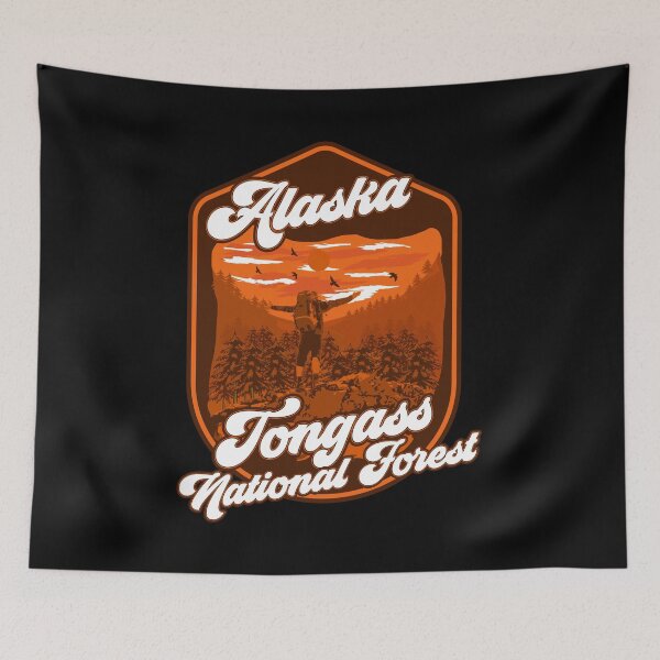 Item preview, Hiking Alaska Tongass National Forest designed and sold by HomeCoquette.