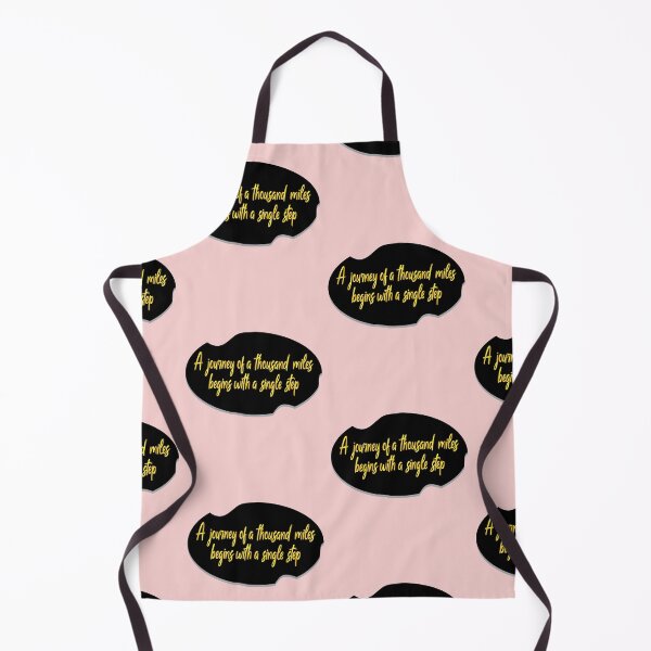 Item preview, A journey of a thousand miles begins with a single step, Motivational quotes, positive words and inspirational sayings for encouraging to do the best in your life. designed and sold by Quotesgallery.