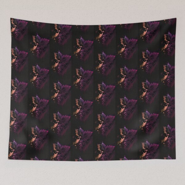 Item preview, Rose Grape Wine Art  designed and sold by SOMM DIGI ART .
