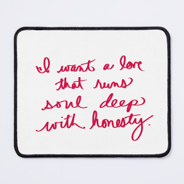 Item preview, Soul Deep Honesty designed and sold by abeink.