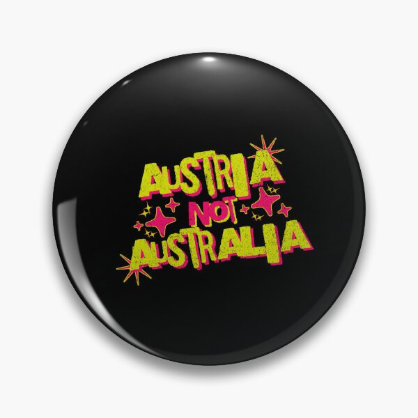 Item preview, Austria Not Australia  designed and sold by CandyDroidMerch.
