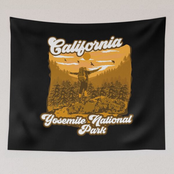 Item preview, Hiking California Yosemite National Park designed and sold by HomeCoquette.
