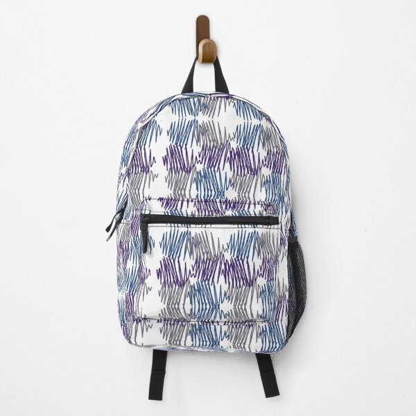 Artikelvorschau, Dark Purple Yellow Blue Tones Overlapping Pattern entworfen und verkauft von awsomepatterns.