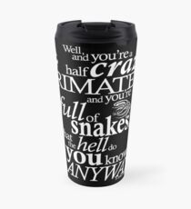 Crazy Primate (2) Travel Mug