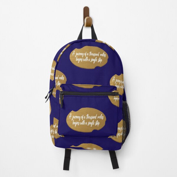 Item preview, A journey of a thousand miles begins with a single step, Motivational quotes, positive words and inspirational sayings for encouraging to do the best in your life. designed and sold by Quotesgallery.