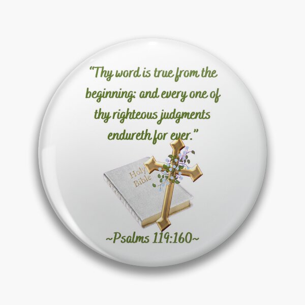 Item preview, Thy Word is True ~ Psalms 119:160 designed and sold by RhondaCGoins.