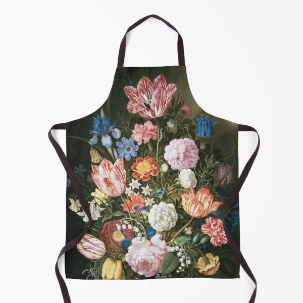 Aperçu de l'œuvre Bouquet de fleurs dans une niche en pierre | Ambrosius Bosschaert créée et vendue par LaMadeleine.