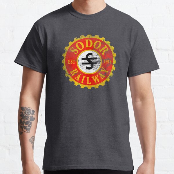 Sodor Railway Logo - Distressed Classic T-Shirt