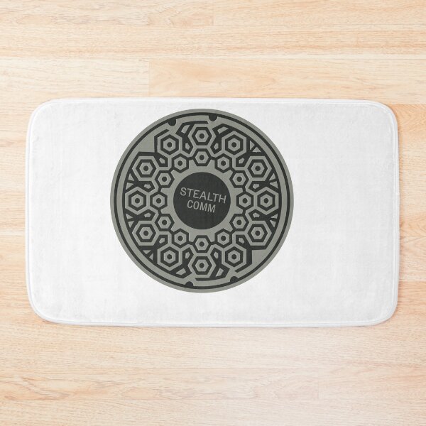 Item preview, Manhole Cover of Stealth Communications in NYC designed and sold by URDesignHere.