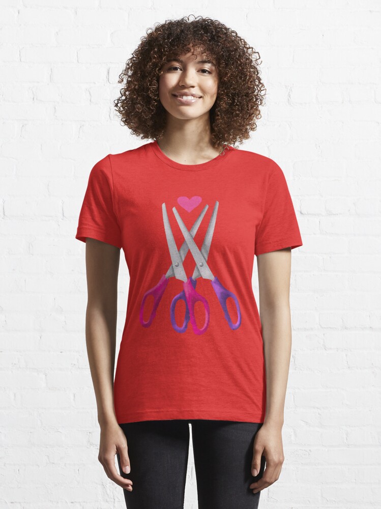 kiMaran Love T-Shirt Red Heart Sign Pen Simple Clipart Unisex Short Sleeve  Tee (Turquoise L) 