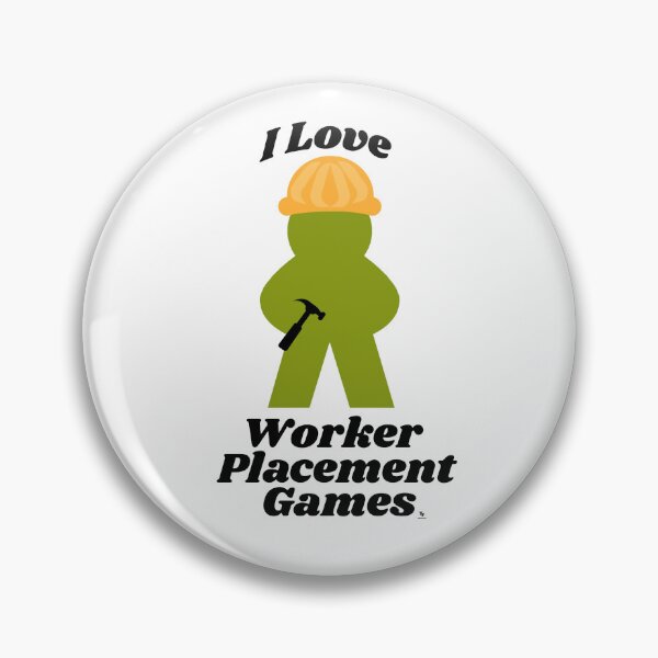 Item preview, I Love Worker Placement Games Fun Slogan designed and sold by mytshirtfort.