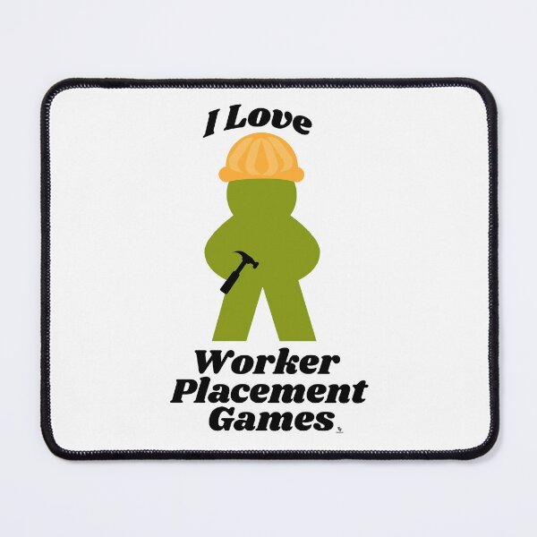 Item preview, I Love Worker Placement Games Fun Slogan designed and sold by mytshirtfort.