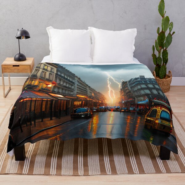 Item preview, A Journey Through the Neon Landscape of Post-Apocalyptic Paris designed and sold by D3monic.