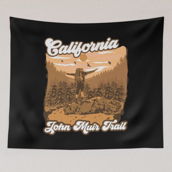 Item preview, Hiking California John Muir Trail designed and sold by HomeCoquette.
