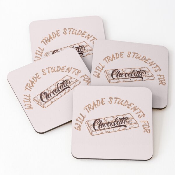 Item preview, will trade students for chocolate designed and sold by Innovativeartco ⭐⭐⭐⭐⭐(12k).