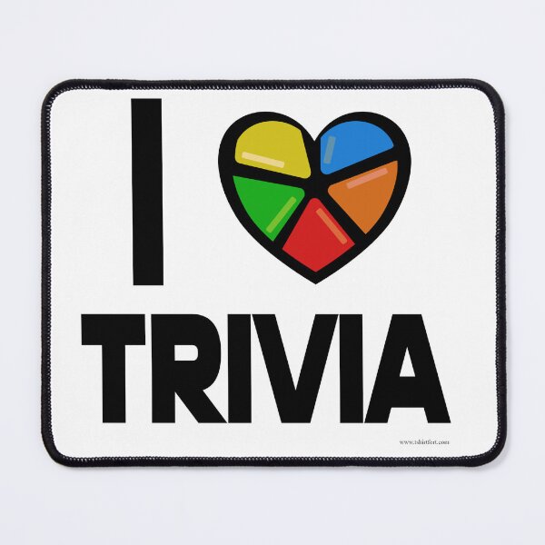 Item preview, I Love Trivia Fun Epic Gamer Slogan designed and sold by mytshirtfort.